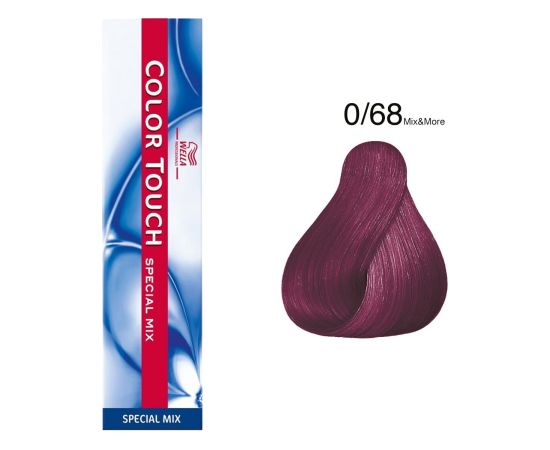 Wella Professionals Color Touch Special Mix Ammonia-Free Semi-Permanent Hair Dye 0/68 Violet Blue 60ml Matu kopšana