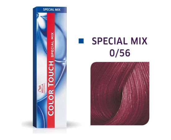 Wella Professionals Color Touch Special Mix Ammonia-Free Semi-Permanent Hair Dye 0/56 Mahogany 60ml Matu kopšana
