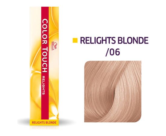 Wella Professionals Color Touch Relights Ammonia-Free Semi-Permanent Hair Dye /06 Natural Violet 60ml Matu kopšana