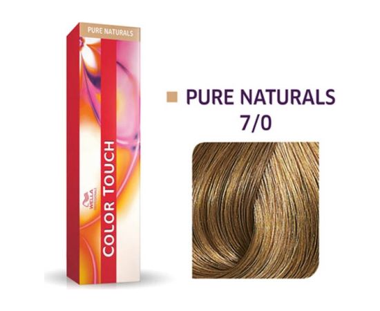Wella Professionals Color Touch Ammonia-Free Semi-Permanent Hair Dye 7/0 Medium Blonde 60ml Matu kopšana