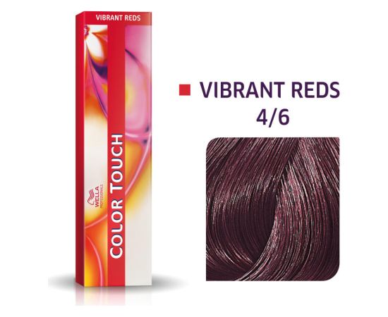 Wella Professionals Color Touch Ammonia-Free Semi-Permanent Hair Dye 4/6 Medium Violet Brown 60ml Matu kopšana
