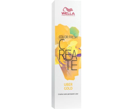 Wella Professionals Color Fresh Create Ammonia-Free Semi-Permanent Hair Dye Uber Gold 60ml Matu kopšana