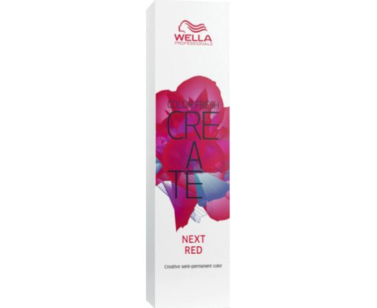 Wella Professionals Color Fresh Create Ammonia-Free Semi-Permanent Hair Dye Next Red 60ml Matu kopšana