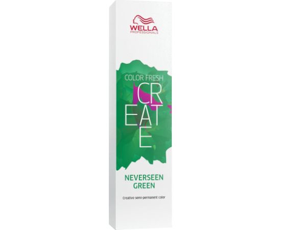 Wella Professionals Color Fresh Create Ammonia-Free Semi-Permanent Hair Dye Neverseen Green 60ml Matu kopšana