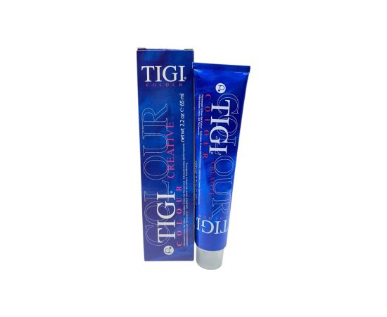 Tigi Colour Creative Permanent Hair Dye 8/04 Light Natural Copper Blonde 60ml Matu kopšana