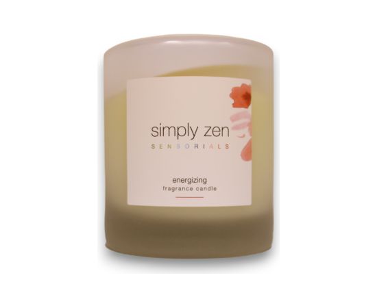 Simply Zen Sensorials Energizing Scented Candle 240 g Telpu aromāti