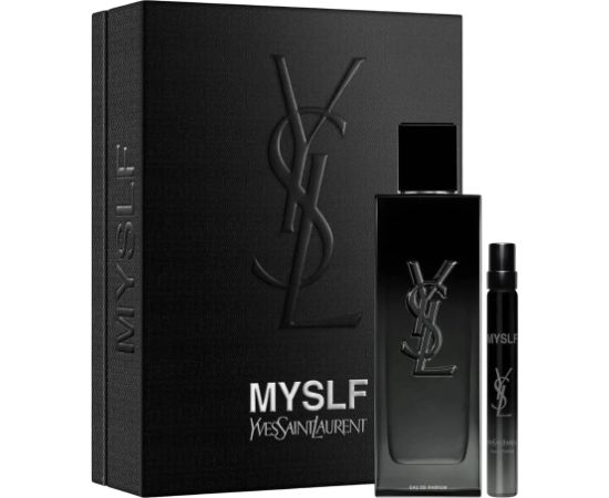 Set Yves Saint Laurent: Myslf Eau De Parfum For Men Refillable 100ml + Myslf Eau De Parfum For Men 10ml Dāvanu komplekti