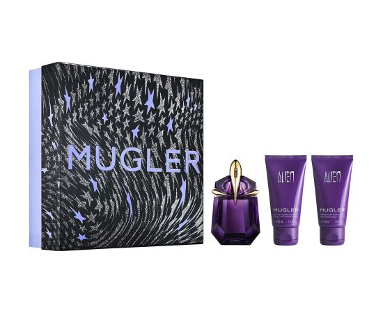 Set Thierry Mugler: Alien Eau De Parfum For Women 30ml + Alien Shower Gel All Skin Types 50ml + Alien Hydrating Body Lotion 50ml Парфюмерные наборы