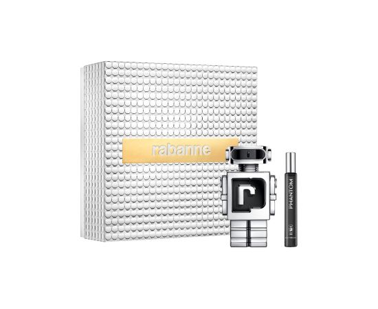 Set Paco Rabanne: Phantom Eau De Toilette For Men 100ml + Phantom Eau De Toilette For Men 10ml Dāvanu komplekti