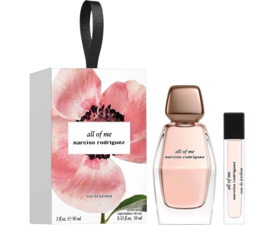 Set Narciso Rodriguez: All Of Me Eau De Parfum For Women 90ml + All Of Me Eau De Parfum For Women 10ml Dāvanu komplekti