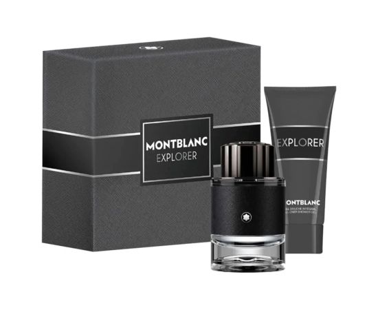 Set Montblanc: Explorer Eau De Parfum For Men 60ml + Explorer Shower Gel For All Skin Types 100ml Dāvanu komplekti