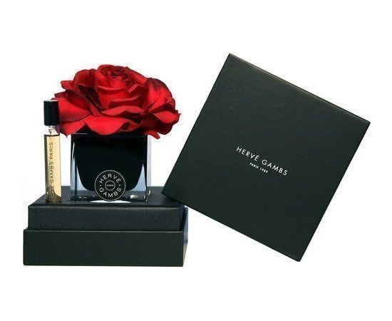 Set Herve Gambs: Ecorce Fauve Room Spray 10ml + Black Couture Flower Porcelain Aroma Reed Diffuser Black Dāvanu komplekti