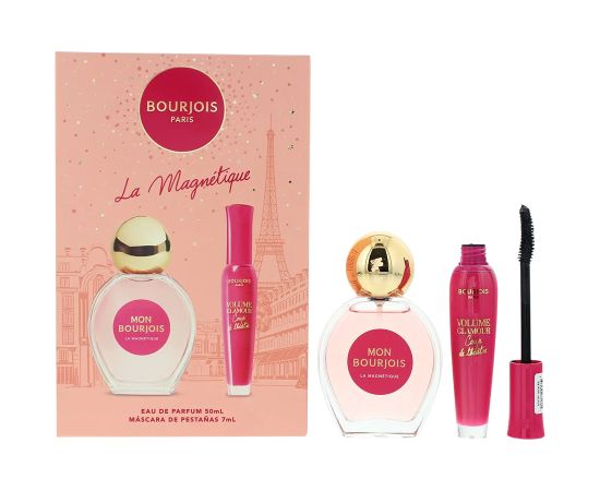 Set Bourjois: La Magnétique Eau De Parfum For Women 50ml + Volume Glamour Mascara Black 7ml Dāvanu komplekti