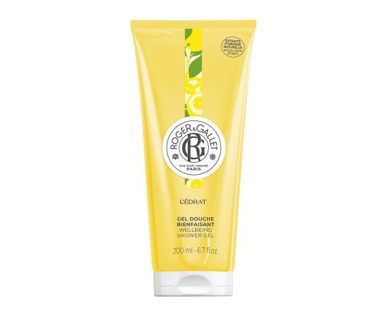 Roger & Gallet Cedrat Shower Gel For All Skin Types 200ml Dušas želejas ķermenim