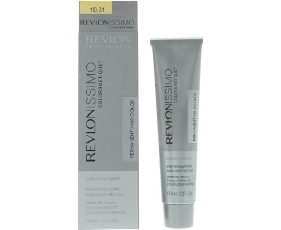 Revlon Revlonissimo Colorsmetique Permanent Hair Dye 10.31 Pale Beige Blonde 60ml Matu kopšana