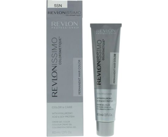 Revlon Revlonissimo Colorsmetique Color & Care Complex Permanent Hair Dye 5SN Light Brown 60ml Matu kopšana