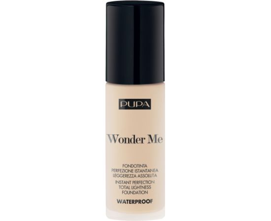 Pupa Wonder Me Paraben-Free Waterproof Liquid Foundation 008 Ivory - Warm 30ml Dekoratīvā kosmētika