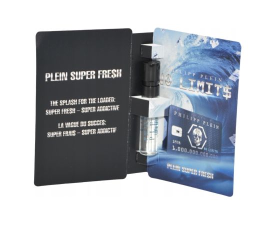 Philipp Plein No Limits Super Fresh Eau De Toilette For Men 1.5ml *Vial Духи и косметика