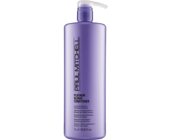 Paul Mitchell Blonde Platinum Blonde Paraben-Free Hair Conditioner Cools Brassiness 1000ml Matu kopšana