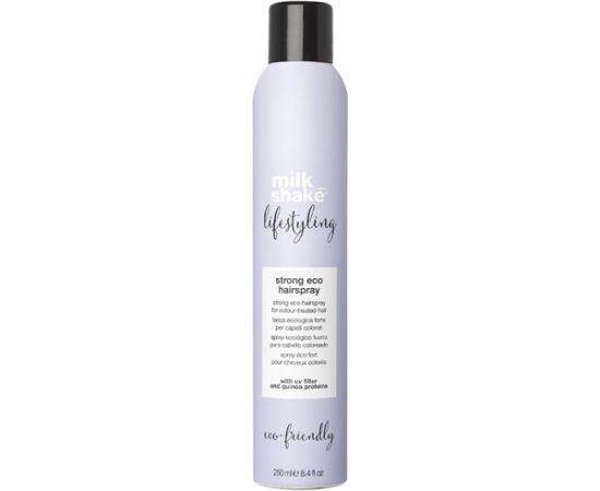 Milk Shake Lifestyling Eco Organic Fruit Extracts Hair Spray For Styling Extra Strong Hold 250ml Matu kopšana
