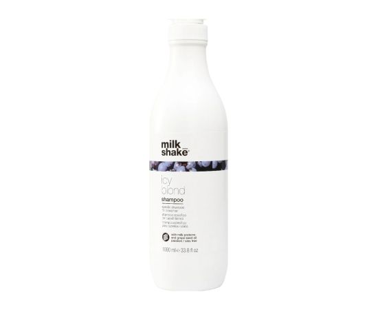 Milk Shake Icy Blond Milk Proteins Hair Shampoo Counteracts Yellow Or Orange Tones 100ml Šampūni