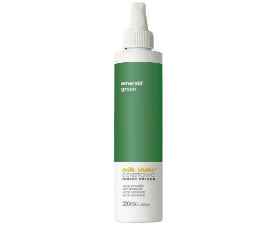 Milk Shake Direct Colour Ammonia-Free Hair Colour Conditioner Emerald Green 200ml Matu kopšana