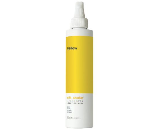 Milk Shake Direct Colour Ammonia-Free Hair Colour Conditioner Yellow 200ml Matu kopšana