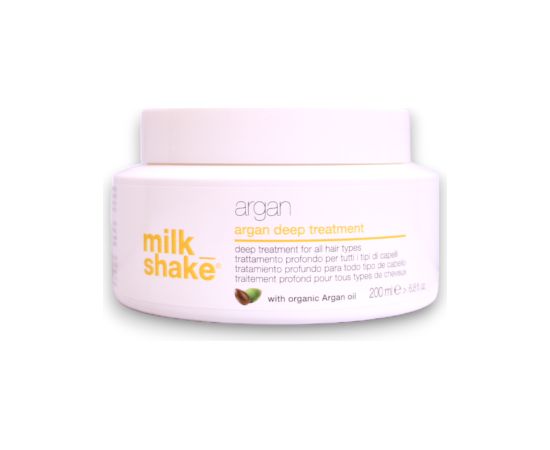 Milk Shake Argan Organic Argan Oil Hair Cream Treatment For Nourishing 200ml Matu kopšana