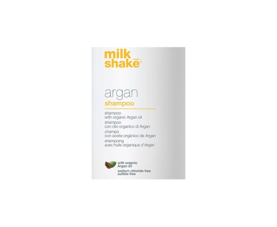 Milk Shake Argan Sulfates-Free Hair Shampoo For Moisturizing 10ml Šampūni