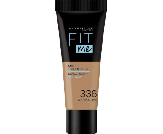 Maybelline Fit Me Matte + Poreless Liquid Foundation 336 Warm Olive 30ml Kосметические средства