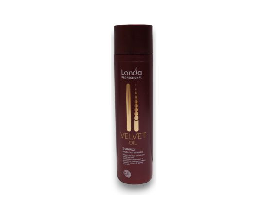Londa Professional Velvet Oil Argan Oil & Vitamin E Hair Shampoo For Repairing 250ml Šampūni