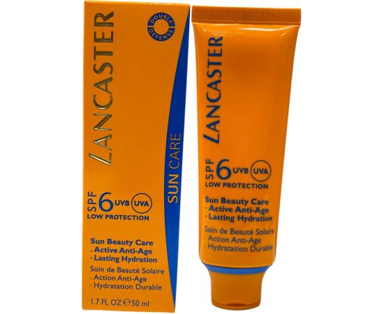 Lancaster Sun Beauty Anti-Ageing Day Cream For Face/Neck & Decolette SPF 6 50ml Ķermeņa kosmētika