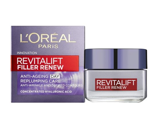 L'Oreal Paris Revitalift Filler Anti-Ageing Cream For Face 50ml Ķermeņa kosmētika
