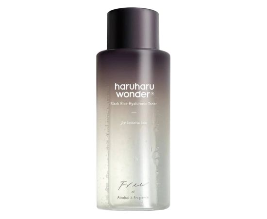 Haruharu Wonder Black Rice Hyaluronic Hydrating & Regenerating Tonic Lotion For Face 150ml Sejas kopšana