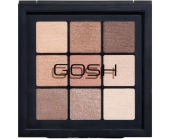 Gosh Eyedentity Eyeshadow Palette 004 Be Here 9 Shades 8 g Dekoratīvā kosmētika