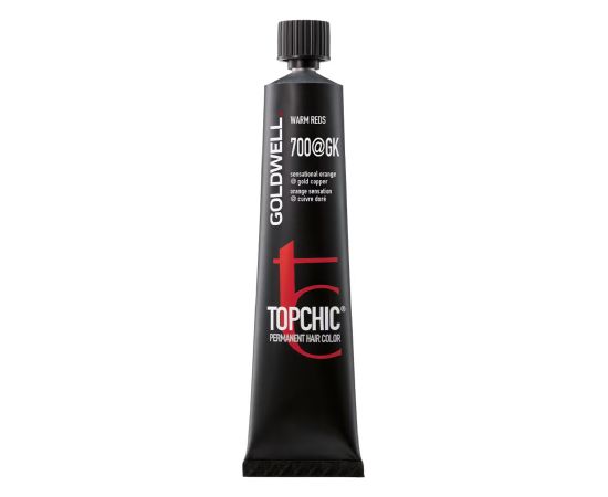Goldwell TopChic Permanent Hair Dye 7OO@GK Warm Reds 60ml Matu kopšana
