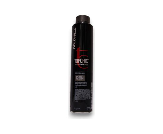Goldwell TopChic Permanent Hair Dye 12BN Ultra Blonde Beige Natural 250ml Matu kopšana