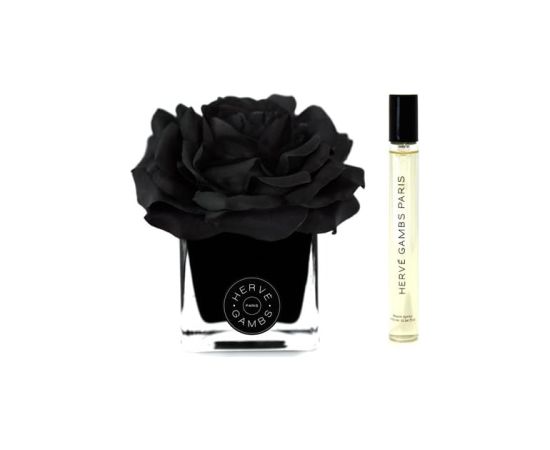 Gift Set Herve Gambs: Terre D'epices Room Spray 10ml + Black Couture Flower Porcelain Aroma Reed Diffuser Black Dāvanu komplekti