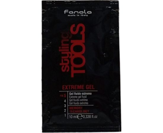 Fanola Styling Tools Extreme Hair Styling Gel For Styling Strong Hold 10ml *Sample Matu kopšana