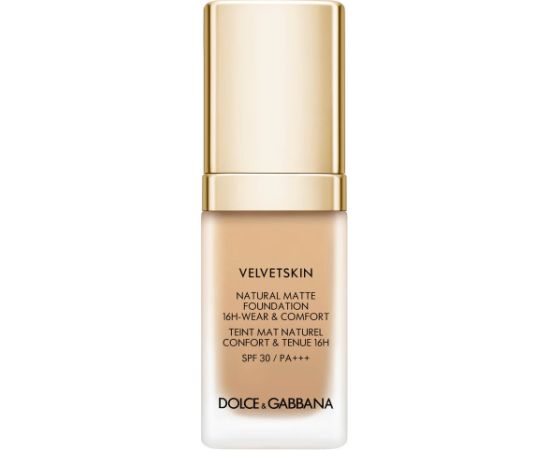 Dolce & Gabbana Velvetskin Matte Liquid Foundation 390 SPF 30 30ml Dekoratīvā kosmētika