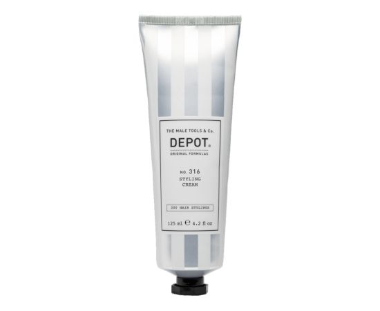 Depot 300 Hair Stylings No. 316 UV Filter Hair Styling Cream Medium Hold 125ml Matu kopšana