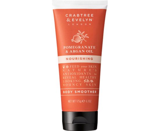 Crabtree & Evelyn Pomegranate & Argan Oil Nourishing & Moisturizing Body Scrub 175 g Ķermeņa kosmētika