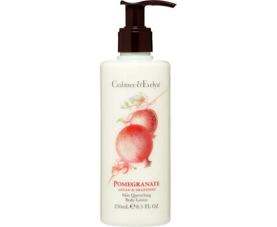 Crabtree & Evelyn Pomegranate Argan & Grapeseed Quenching Body Lotion 250ml *Tester Ķermeņa kosmētika
