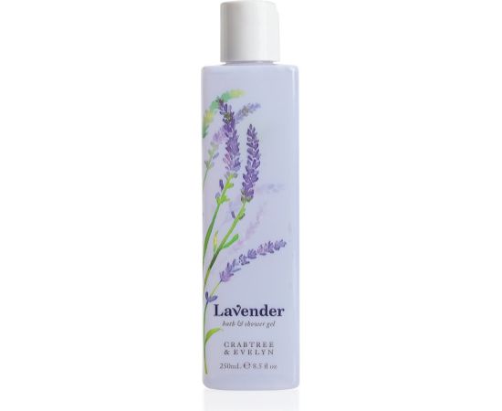 Crabtree & Evelyn Lavander Relaxing Shower Gel For All Skin Types 250ml Dušas želejas ķermenim