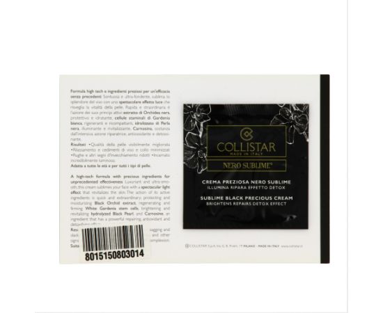 Collistar Nero Sublime Illuminating Day Cream For Face 3ml *Sample Косметика для тела