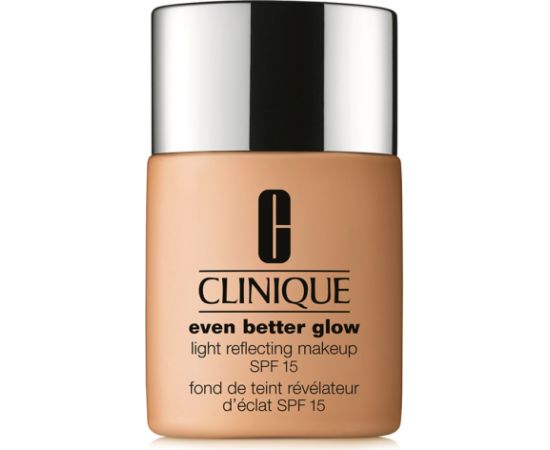 Clinique Even Better Glow Light Reflecting Liquid Foundation WN 54 Honey Wheat SPF 15 30ml Dekoratīvā kosmētika