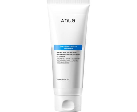 Anua Glow 8 Hyaluronic Acid + Phantenol Hydrating Cleansing Foam 150ml Sejas kopšana