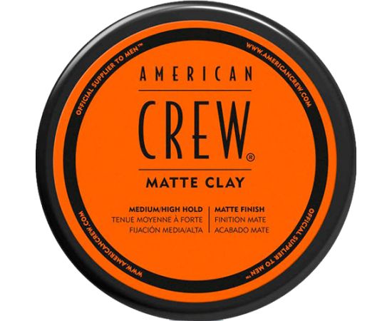 American Crew Matte Hair Styling Clay Medium Hold 85 g Matu kopšana