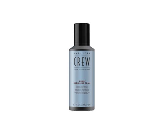 American Crew Fiber Grooming Hair Styling Mousse For Styling Medium Hold 200ml Matu kopšana