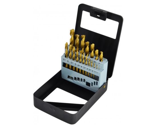 Metāla urbis AWTools AW42319; HSS-G; 1-10 mm; 19 gab. Аксессуары для дрелей